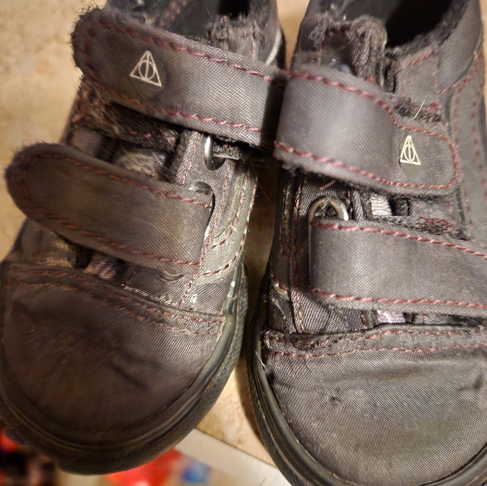 Vans harry potter deathly hallows toddler shoes